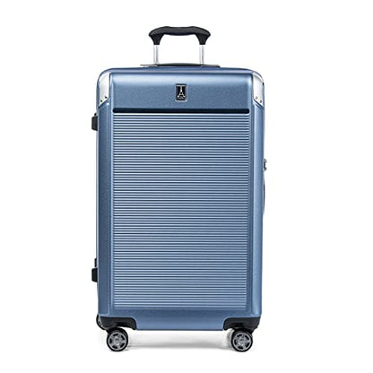 Travelpro Platinum Elite Hardside Checked Luggage, Dark Sky, 28-Inch - color: Dark Sky Blue, size: Checked- Large 28-Inch