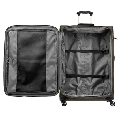 Travelpro Tourlite Softside 3-Piece Set, Expandable Luggage, 4 Spinner Wheels, Lightweight Suitcase, 21" Carry-On, 25" Checked Medium, 29 Check Large, Espresso Brown - color: Espresso, size: 3-Piece Set (21/25/29)