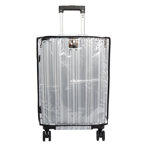 PVC Suitcase Cover Protector,20/22/24/26/28/30 Inch Suitcase Baggage Covers,Transparent Luggage Cover for Wheeled Suitcases (30‘’) - size: 30‘’