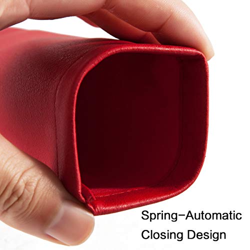 TRIUMPH VISION Eyeglass Case Glasses Case Soft Sunglass Pouch Sleeve 3 Pack - color: 3 Pack Red