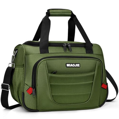 Underseat Carry On Luggage Bag Airplanes Personal Item Bag - 16 IN Green - color: Green, size: 16 IN