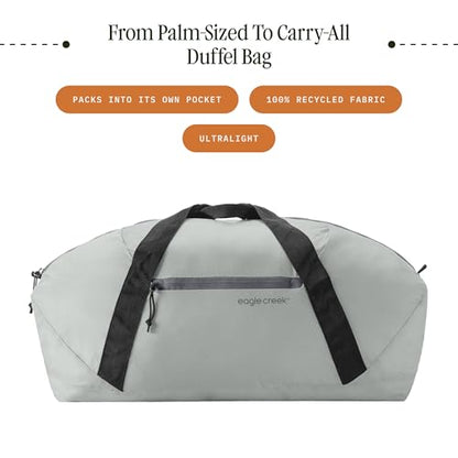 Eagle Creek Packable Duffel Bag, Storm Grey - color: Grey