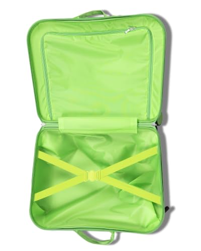 Monster Jam Suitcase Grave Digger 18" Kids Ride On Luggage with Wheels