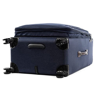 Travelpro Platinum Elite Checked Luggage Spinner, True Navy, 29-Inch - color: True Navy Blue, size: Checked-Large 29-Inch