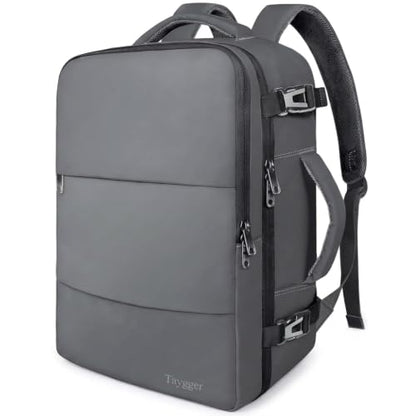 Taygeer Personal Item Backpack for Women, 35L Travel Backpack - color: Darkgrey, size: Large