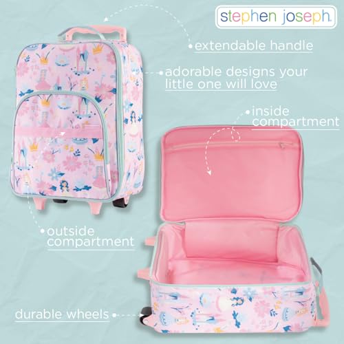 Stephen Joseph Kids' Rolling Carry-On Luggage, Bee - color: Bee