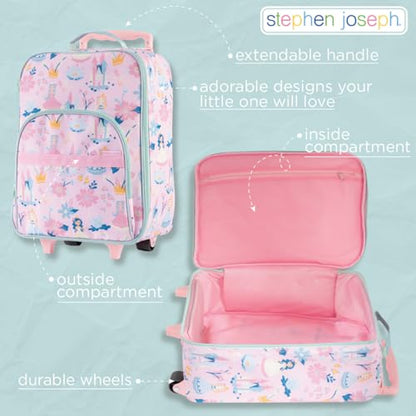 Stephen Joseph Kids' Rolling Carry-On Luggage, Bee - color: Bee