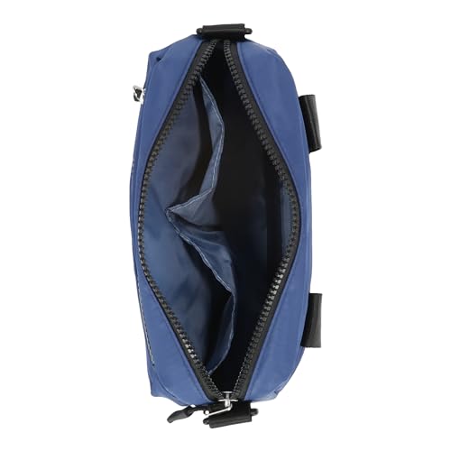 Nautica Nylon Bean crossbody/Belt Bag adjustable shoulder strap - color: Indigo