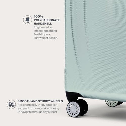 Travelpro Pathways 3 Hardside Checked Luggage Suitcase, Grey, 28-Inch - color: Cloud Grey, size: Checked Large 28 Inch