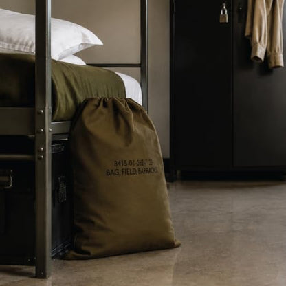 Rothco Barracks Bag, Heavyweight Cotton Canvas, Coyote Brown, 24" x 32" - color: Coyote Brown, size: 24" x 32"
