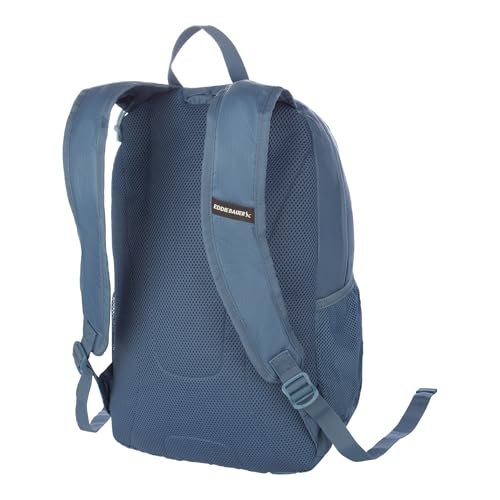 Eddie Bauer Stowaway Packable Backpack | Travel | Outdoor | Lightweight | Foldable | Durable | Ripstop Polyester | 30L - Blue Tile - color: Tile Blue, size: 30L