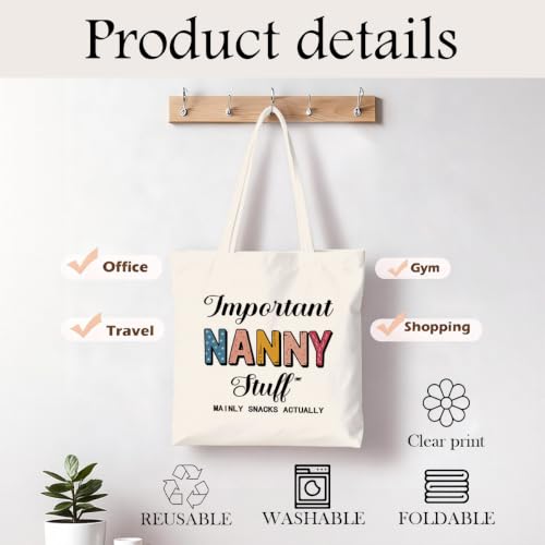 Funny Tote Bag, Canvas Reusable Carryall for Shopping Trip Commute - color: Funny