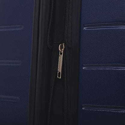 Wrangler Smart Spinner Hardside Luggage, 2 Piece Set, Navy Blue - color: Navy Blue, size: 2 Piece Set