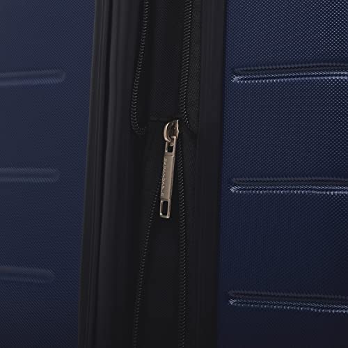 Wrangler Smart Spinner Hardside Luggage, 2 Piece Set, Navy Blue - color: Navy Blue, size: 2 Piece Set