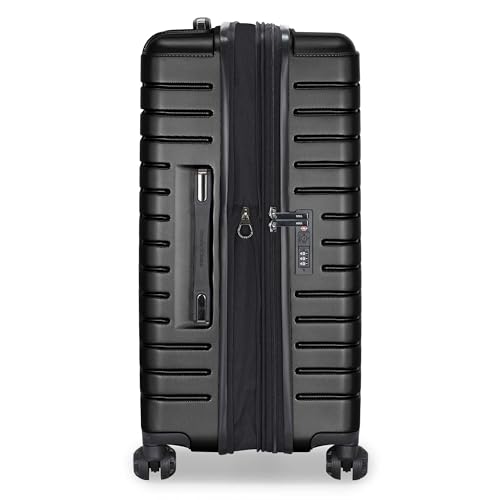 Traveler's Choice Archer Polycarbonate Hardside Spinner Luggage Set,Tie Down Straps, Black, 3-Piece - color: Black, size: 3-Piece Set