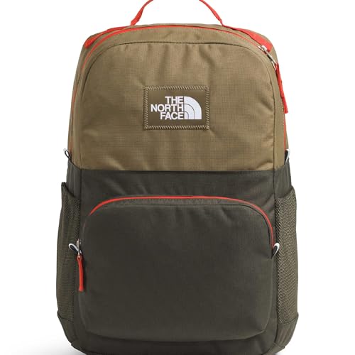 The North Face Chuckwalla Daypack, Cedar/New Taupe Grn/Lava Red, OSFA - color: Cedar/New Taupe Green/Lava Red