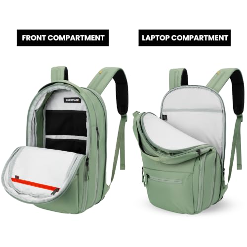 Sherpani Camden Pro Convertible Laptop Backpack (Olivine) - color: Olivine