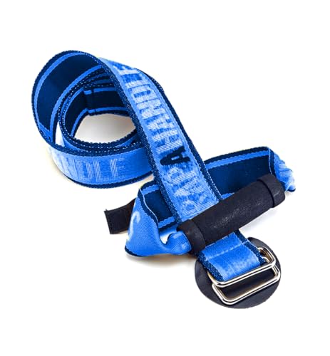 4’ Carry Strap with Handle | Heavy Duty | Adjustable Belt | Easy, Safe, Secure, Lifting, Moving, Carrying Heavy Boxes, Groceries | Best Luggage Strap (Strap-A-handle 4ft. Length, 75lb. Capacity) - color: Heavy Duty - 4' Length, 75lb. capacity