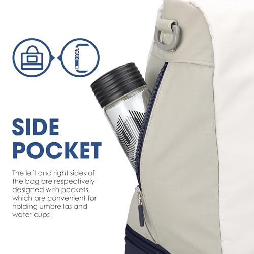 Women's Weekender bag Travel Duffel Bag with Shoe Compartment 21-inch Airline-Approved Carry-On, 2-Piece Overnight Bag Set Personal Item Luggage - color: SR-1-blue light gray medium gray