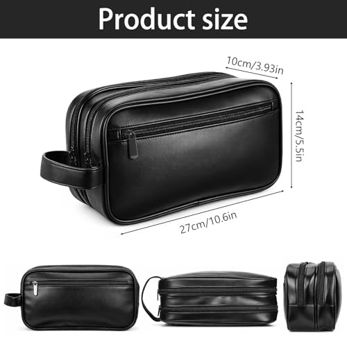 2 Pcs Travel Toiletry Bag for Men and Women