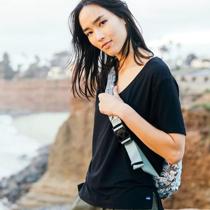 KAVU Rope Sling, Water-Resistant Crossbody Bag - color: Motion Undertow