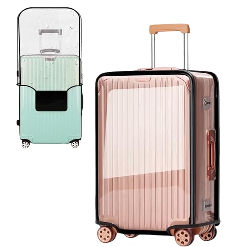 28 inch Suitcase Cover for Luggage Protector Clear PVC Waterproof - size: 28 inch