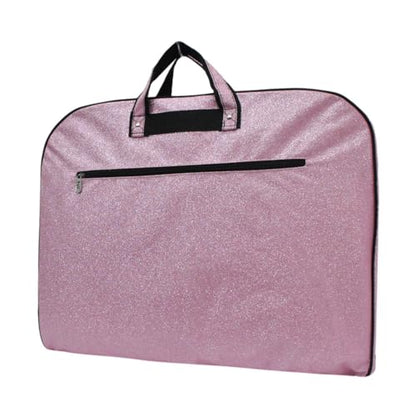 NGIL Glitter Travel Hanging Garment Bag (Glitter-Pink) - color: Glitter-Pink