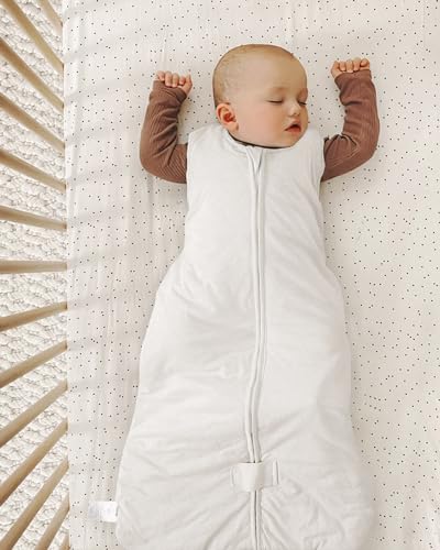 TotAha Toddler Sleep Sack 1.0 TOG, 2T-3T-4T, Wearable Blanket Sleep Bag - color: Cloud, size: 2T-4T