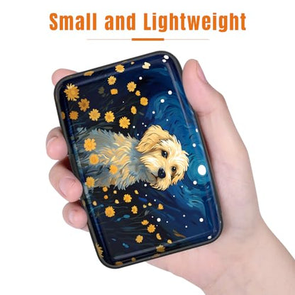 Rimilak Aluminuml Credit Card Holder,Cute Dog - color: Cute Dog