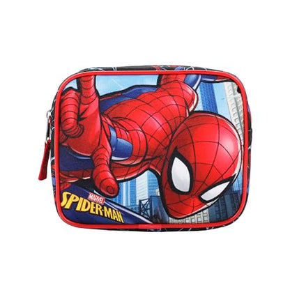 Bioworld Spider-Man & Miles Morales 4-Piece Youth Travel Set - color: Spider-Man & Miles Morales