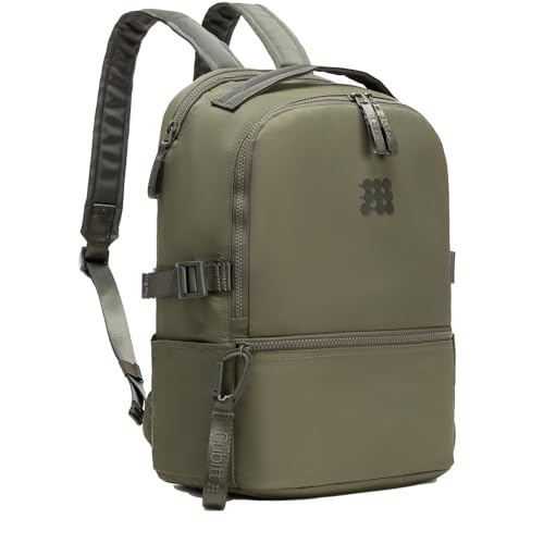 Cubitt Backpack, Lightweight Laptop Backpack | Water-Resistant Backpack for Work, College & Travel with Organizer, 12kg Capacity - color: Olive Green