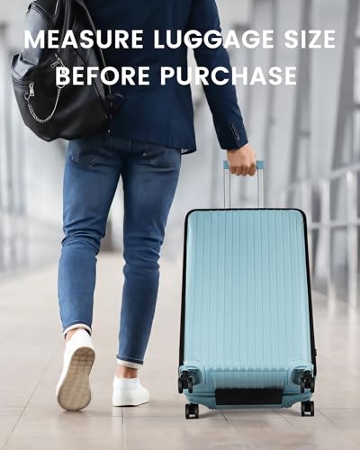 Travelkin Clear Luggage Cover For Suitcase, TPU Suitcase Cover Protector - size: 4. Large