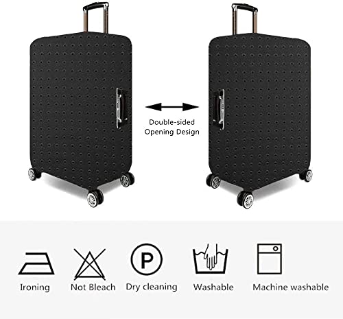 Travel Luggage Cover Protector, Washable Suitcase Protector Anti-scratch Spandex Baggage Covers Fits 19-21 Inch Luggage - size: S: Fit 19-21 Inch Luggage