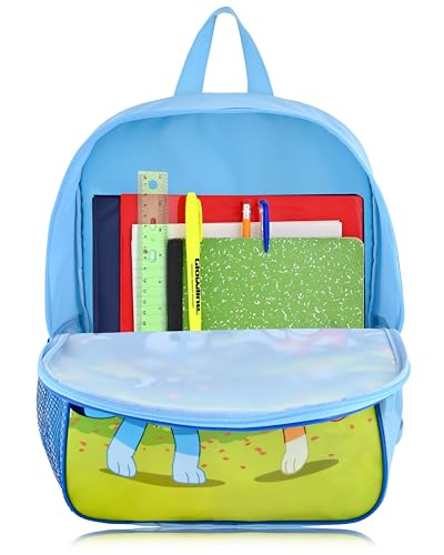 Bluey Backpack with Lunch Box Set for Kids, 16in School Bookbag, Bingo - color: Bluey and Bingo
