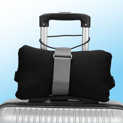 PATIKIL Luggage Straps Bag Bungee, 2 Pcs Suitcase Straps Adjustable Belt for Add a Bag Easy to Travel Elastic Strap Belt Handle Handbag Backpack, Gray - color: Gray