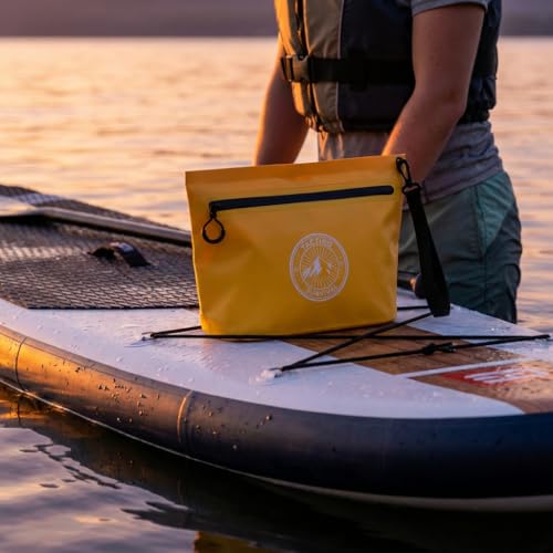 Tactiko 3L Heavy-Duty Zipper Pouch – Splash-Resistant Gear Organizer - color: Yellow