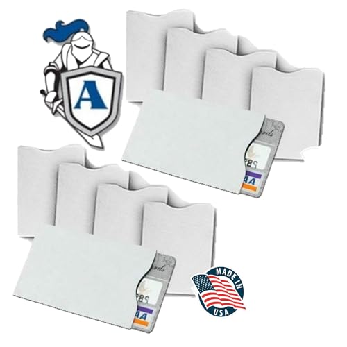 RFID Blocking Sleeves for Credit Cards, TYVEK ArmorShield 10-Pack - size: 10PAK