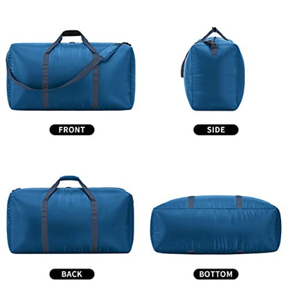 iFARADAY 105L Extra Large Duffel Bag lightweight, 32.5 inch, Royal Blue - color: Royal Blue