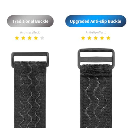 Trilancer Elastic Cinch Straps with Anti-Slip Strips, 32'' x 2'' (4 Pack) - size: 32"(4 pcs)