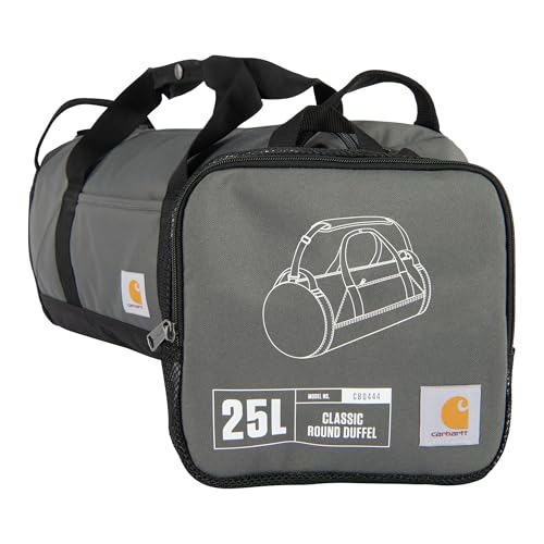 Carhartt Classic 25L Round Duffel Gravel - color: Gravel, style: 25l