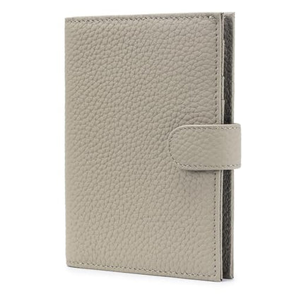 Karmiir RFID Passport Holder Travel Wallet for Women, Leather Passport Cover Wallet with Card Holders SIM Slots,Zippered Coins Pocket and Cash Slot Slim Compact Travel Wallet (Eephant Grey) - color: Elephant Grey