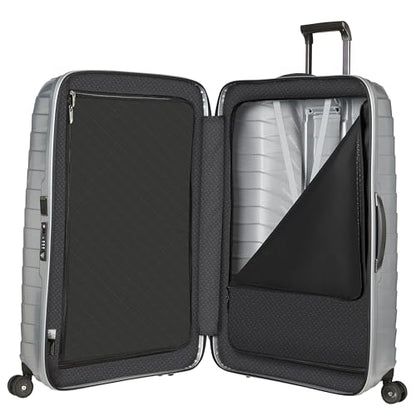 Samsonite Proxis Hardside Expandable Luggage with Spinners, XLarge Spinner, SILVER - color: Silver, size: X Large Spinner