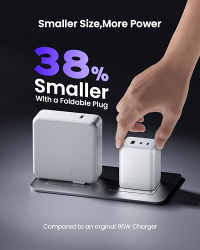 wegear 100W USB C Charger Block, 3-Port Wall Charger Fast Charging - color: White