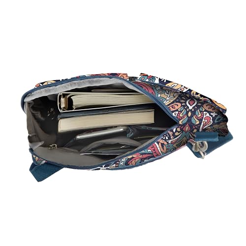 Travelon Anti-Theft Classic Crossbody Bag - color: Summer Paisley