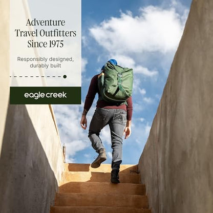 eagle creek Tour Travel Pack 55L – Lightweight Backpack with Expandable Storage, Laptop Compartment - Has Travel-Ready Features for Global Adventures - Storm Grey - color: Grey