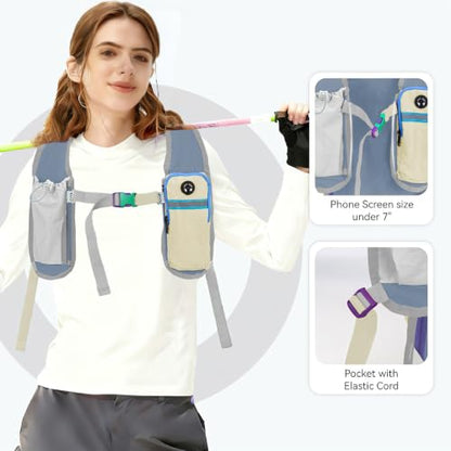 15L Small Hiking Backpack Travel Daypack Colorful Lightweight Packable Foldable Casual Backpack for Women Men - color: Haze Blue