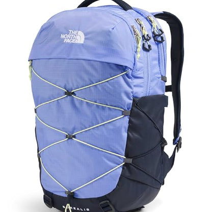 The North Face Women's Borealis Backpack, Peri Glow/Smt Navy/Lemon Mist, OS - color: Periwinkle Glow/Summit Navy/Lemon Mist