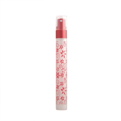 6 PCS 10ml Flower Print Matte Refillable Empty Travel Glass Perfume Spray Bottle Atomizer Pump Sprayer Bottle Set