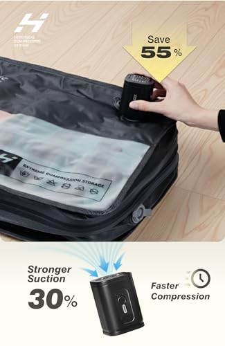 AirVault Reusable Vacuum Compression Travel Bag for Carry-On Suitcase and Backpack, Recycled IPX8 Waterproof Space Saver Vacpack (41L (4-Pack)) - style: 41L (4-Pack)