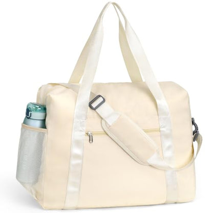 Cambond Spirit Airlines Personal Item Bag - Travel Duffle Bag, Beige